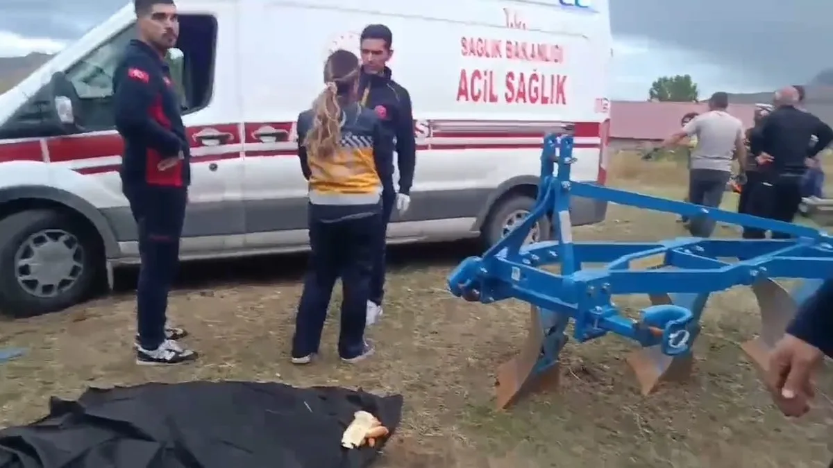 Ağrı’da traktör bakımı yaparken hayatını kaybetti