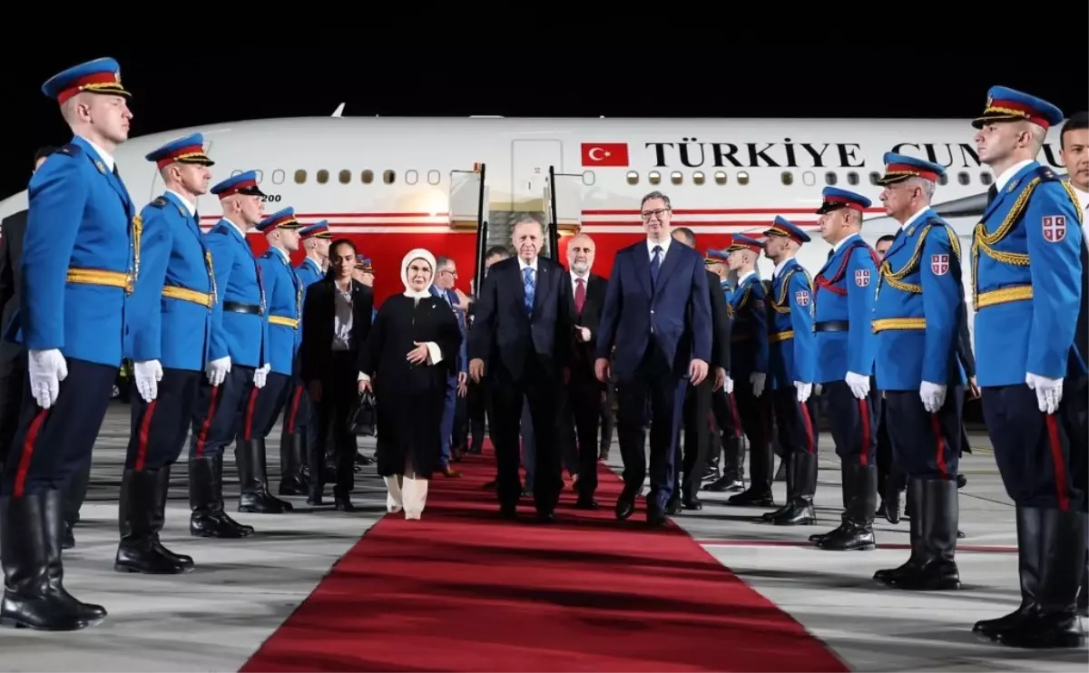 Cumhurbaşkanı Erdoğan, Sırbistan’da