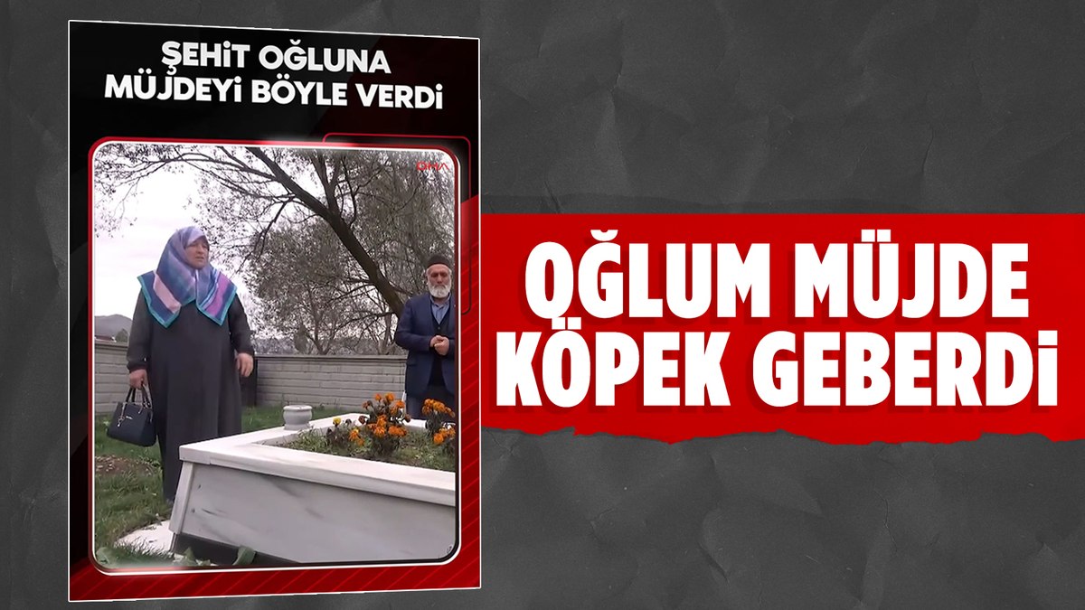 Erzurum’da FETÖ elebaşının ölüm haberini alan şehidin ailesi oğullarına müjdeyi verdi