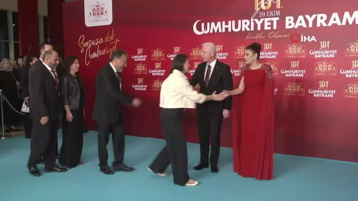 İstanbul’da Cumhuriyet Bayramı resepsiyonu