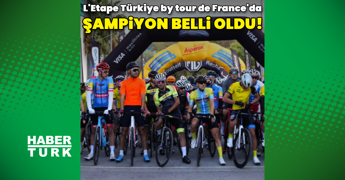 L’Etape Türkiye by Tour de France’da şampiyon Anton Hrabovskyi!