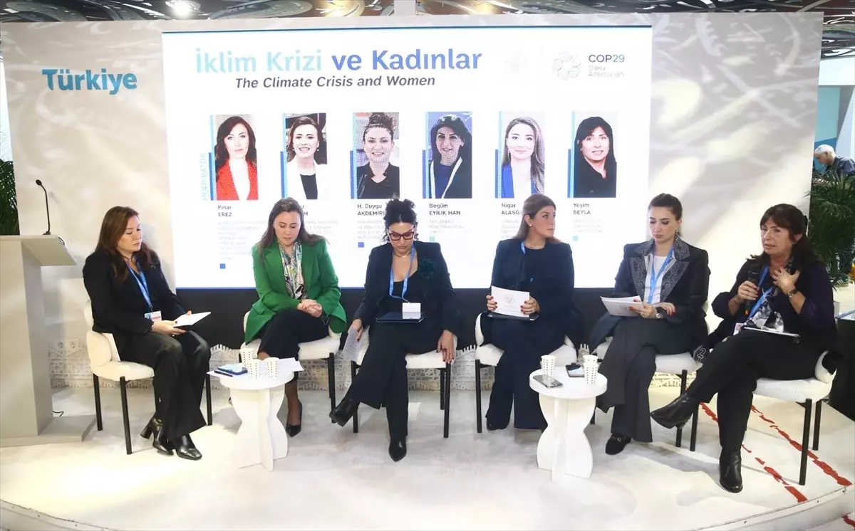 COP29’da Kadınların İklim Rolü Konuşuldu