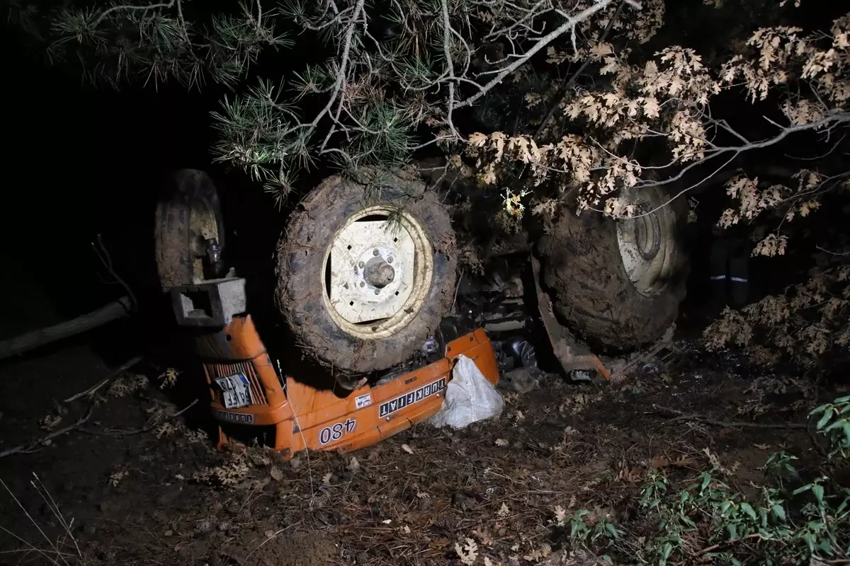 Ormanlık Alanda Traktör Kazası: 2 Ölü, 2 Yaralı